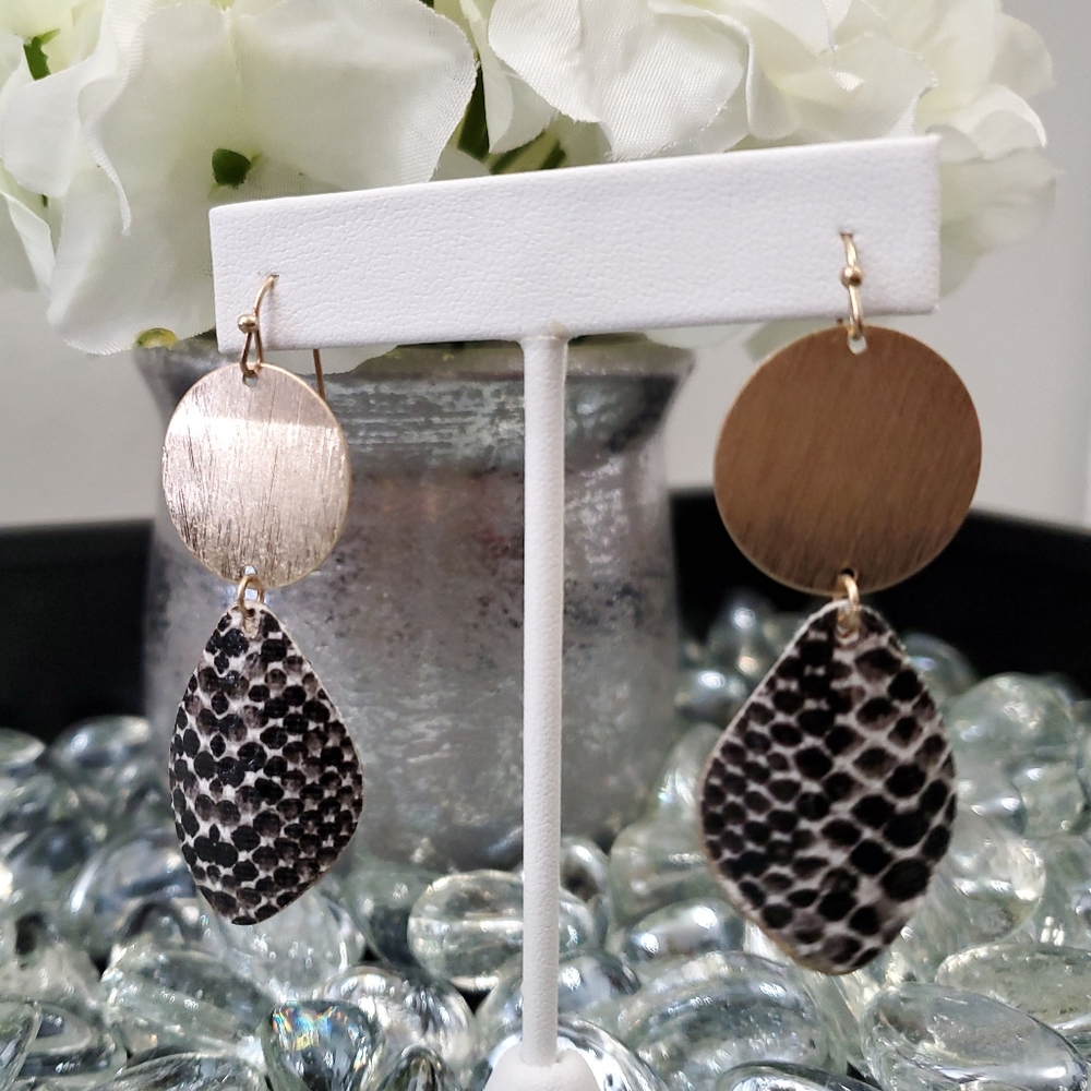 Snakeskin Earrings